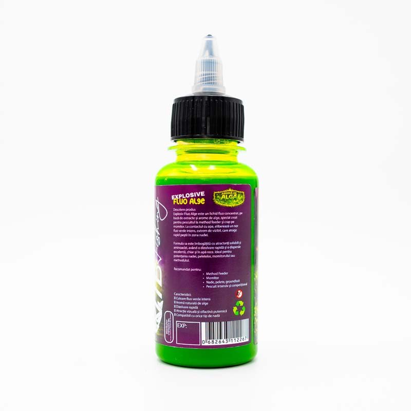 FLUO VTBFISHING VERDE EXPLOZIV ALGE 100 ML - imagine 2
